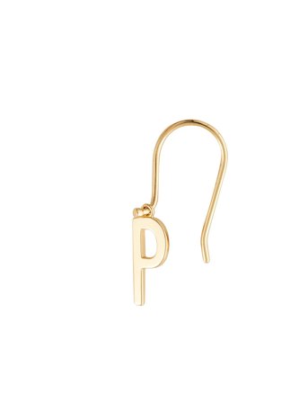 Design Letters | Initial Ear Hanger (A-Z) | ONE SIZE 2