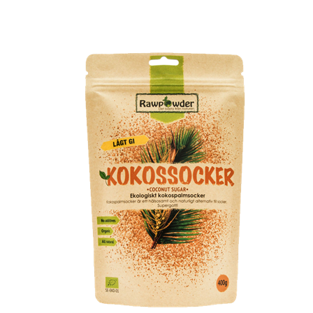 Rawpowder Ekologiskt Kokossocker 400 g