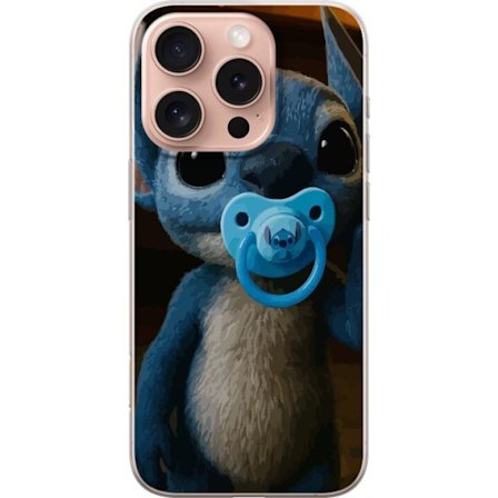 Kompatibelt Mobildeksel til Apple Apple iPhone 16 Pro Stitch & Napp - babytema med søt karakter