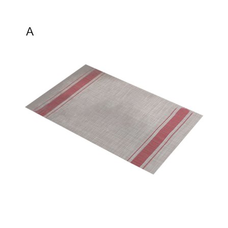 Minimalistisk bordstablett Halkfri miljövänlig randig designbordsdyna Hushållsartiklar - Ett unikt värde