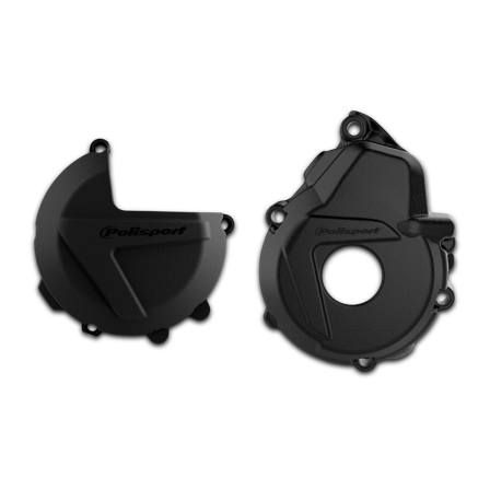 Polisport Protective Cover Clutch and Ignition Kit - Husqvarna FE 350 2019-2023