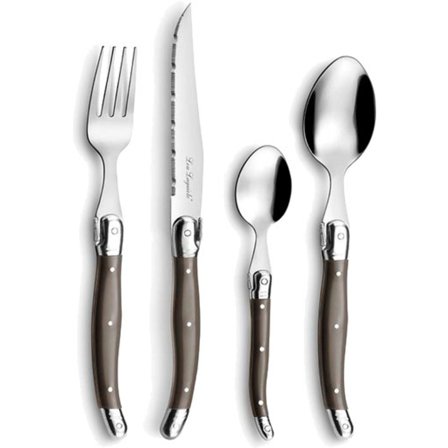 Lou laguiole Tradition ruokailuvälinesarja 24-osaa, pepper