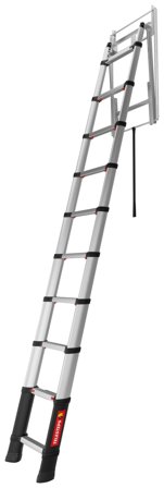 Telesteps Loft Line Maxi Teleskopstige 3 m, Stiger & stilladser