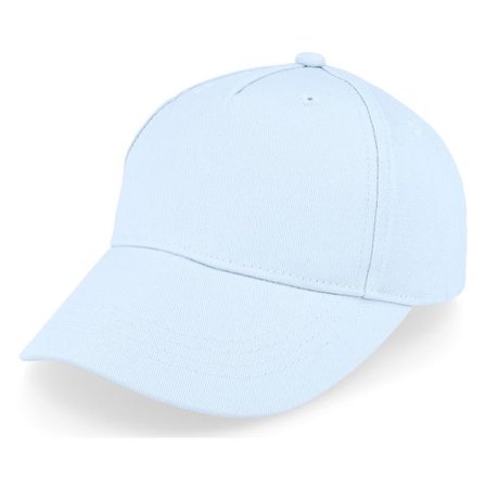 Beechfield - Blå adjustable Keps - Kids Powder Blue Organic Cotton Adjustable @ Hatstore