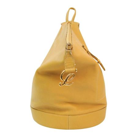 Loewe Pre-owned, Pre-owned Backpacks Geel, Dames, Maat:ONE Size