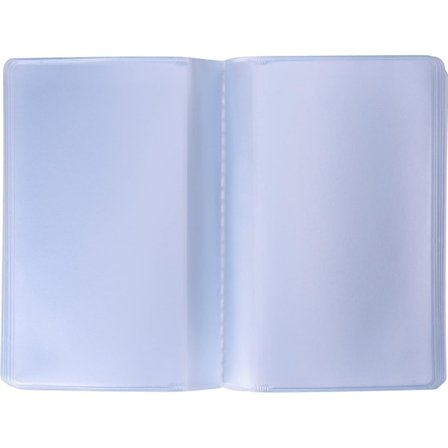 2 plastfickor för kreditkort med 10 sidor och 20 fack samt 10 sidor och 10 fack