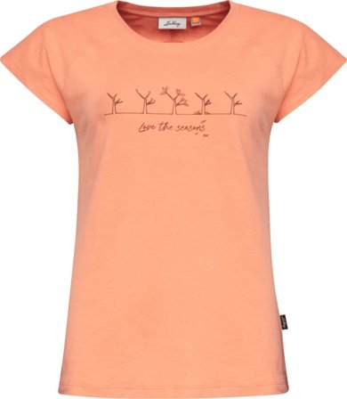 Lundhags Women's Trea Tee Women short-sleeved sweaters Orange XL