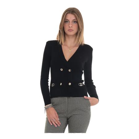Liu Jo Cardigan svart, Dam Koftor, Dam, Storlek: L