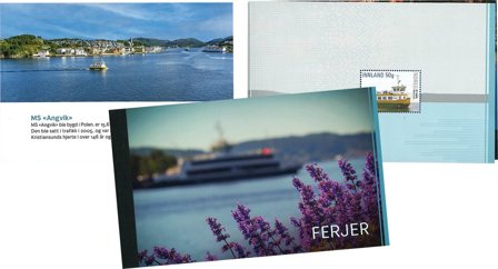 Norge - Færger - Postfrisk prestigehæfte