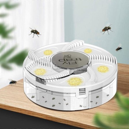 Elektrisk fluefelle, husfluefelle, flygende insektfelle, automatisk innendørs husfluefelle, husfluekontrollfanger insekt [HK]