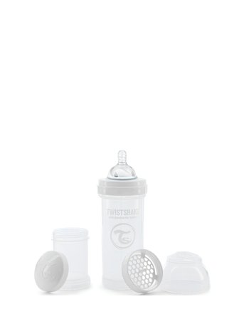 Twistshake Twistshake Anti-Colic Baby Bottle - White - 260 ml