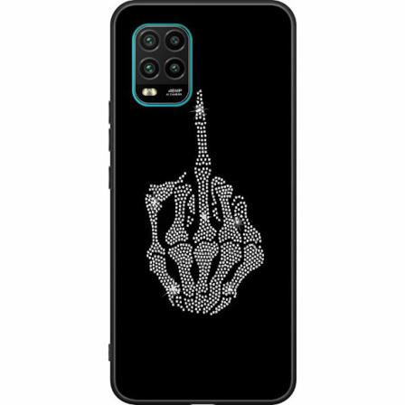 Xiaomi Mi 10 Lite 5g Svart Skal Fuck You Bling