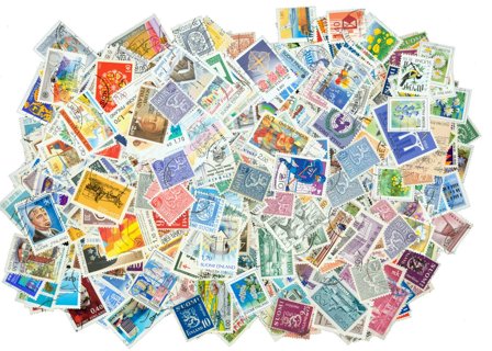 Finland - 500 forskellige stemplet