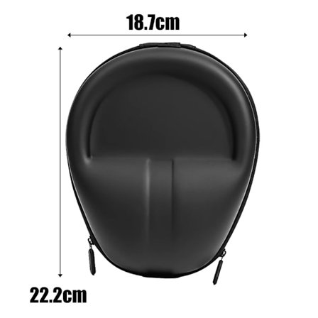 Universal Høretelefon Etui Til Sony Wh-1000Xm4 Mdr-Zx100 Wh-Ch720n Headset Opbevaringspose Hardshell Høretelefoner G Pungæske B-PU Sort