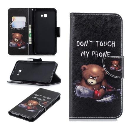Wonderland Samsung Galaxy J4 Plus (2018) etui - Bjørn og Dens Advarelser Multicolor