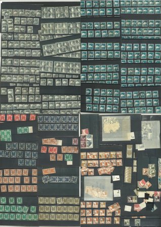 Palæstina - Mange små instickskort C6-format