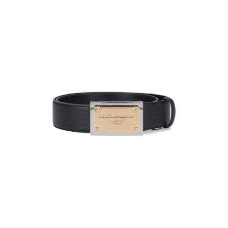 Dolce & Gabbana, Belts Czarny, Mężczyzna, Rozmiar: 95 CM