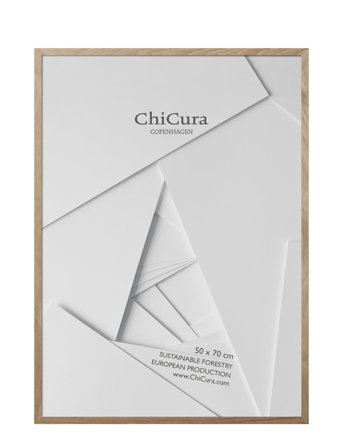 ChiCura Wooden Frame - 50X70Cm - Acrylic - Brown - 50X70CM