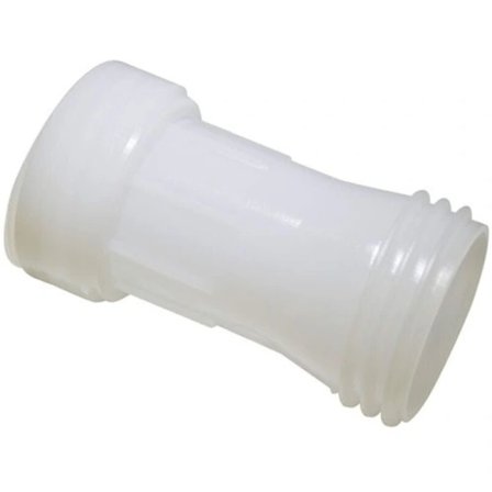 /EA/1000 liters tankförlängning, rak, d.60, i vit plast