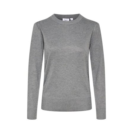 Saint Tropez Mila Sweater Tröjor Dam Grå S