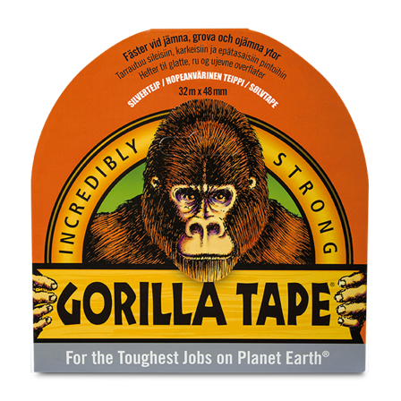 Gorilla Duct Tape Silver 48mm x 32m