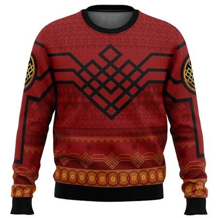 Ny høst/vinter Nytt mote Street Sports Topper Julegenser Deadpool Jolly Red Guy Hot Rea O-Neck Pullover Julenisse stil 5 stil 5-FF-