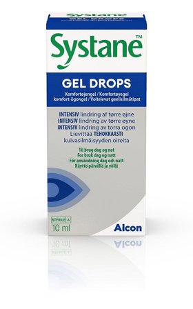 Systane Gel Drops 10 ml, Medicin & Pleje, Øjne, Øjendråber