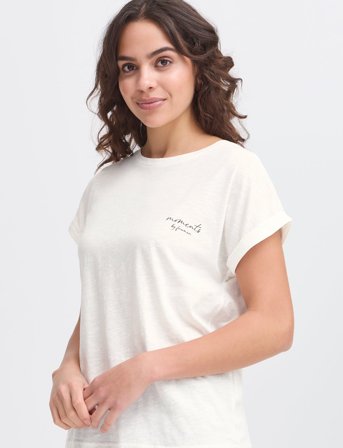 Fransa Frmatina Tee 1 - White - L