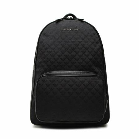 Emporio Armani Rugzaks , Zwart , Heren , Maat: ONE Size Rugzakken