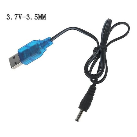 3.7v laddare - 2.5mm/3.5mm Lipo batteri intelligens USB drönare elektrisk