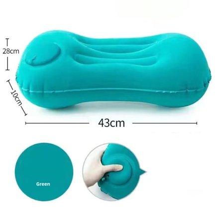 Reisepute Fly Nakkepute GRØNN