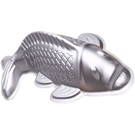 Alumiiniseoskalan muotit kalan muotoinen kakkuvuoka tina syntymäpäivä kakun koristeluun hopea