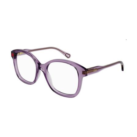 Chloé Glasses Cc0013O junior lila, Dam Accessoarer, Dam, Storlek: ONE SIZE