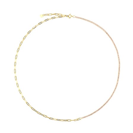 925 Sterling Sølv Fargerik Cubic Zirconia Choker Kjede Halskjede 2021 Regnbue Sjarm Lang Kjede Smykker Horoskop CZ Kvinner Gave