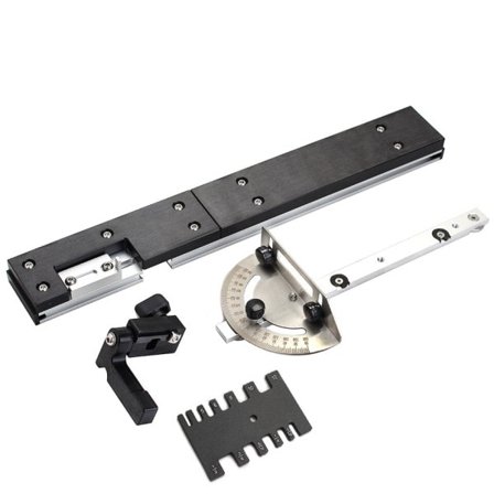 Gjæring Måler Med Spor Stopp Bord Sag/Router Gjæring Måler Saging Montage Vinkel linjal