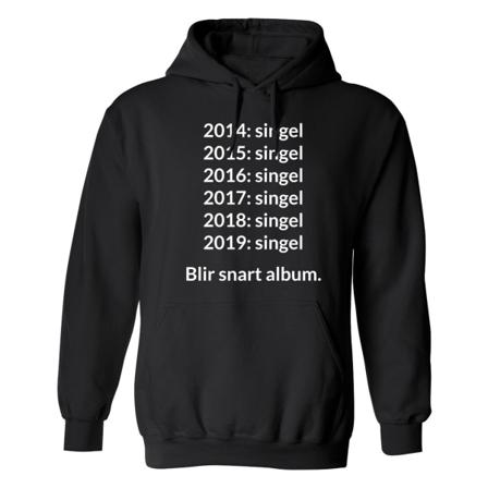 Single Will Soon Be Album - Hettegenser / Genser - DAME Svart - 3XL