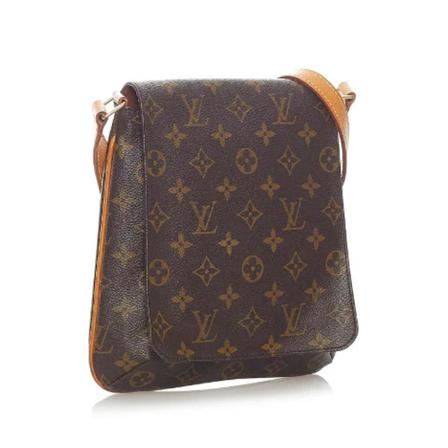 Louis Vuitton Vintage Pre-owned Canvas louis-vuitton-Tass , Bruin , Dames , Maat: ONE Size Vintage Tassen