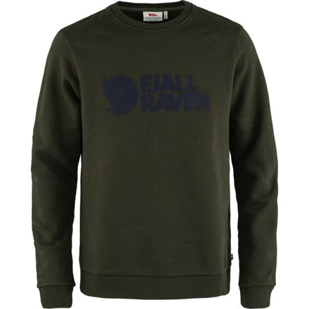 Fjällräven Logo Trøje S - male - Deep Forest - Trøjes & knitwear