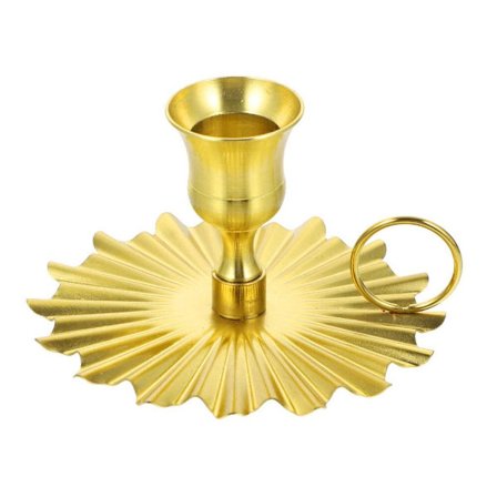 2st Ljushållare Ljusfot KOPPAR