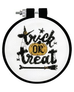 Broderipakke Bilde Trick Or Treat - Design Works Crafts