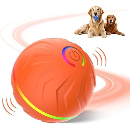 Interaktiv Hund Smart Bold Legetøj, Interaktiv Kat Bold Legetøj – Hoppende Bold til Hunde, Holdbar Legebold til Aktive Kæledyr