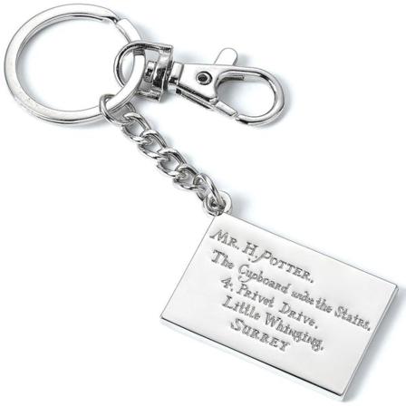 Harry Potter Letter Charm Nyckelring One Size Silver