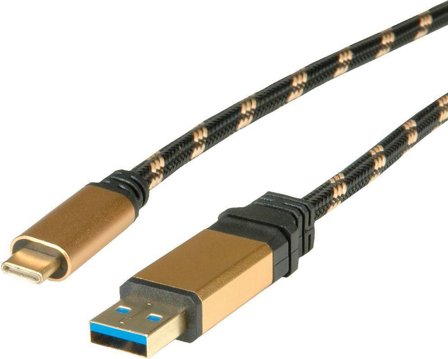 ROLINE GOLD USB3.2 Gen1 Cable, A -