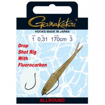 Gamakatsu BKD Drop Shot Rig W39 170cm, Stl 3