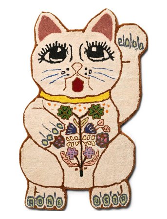 Bongusta Lucky Rug - Multi/patterned - ONE SIZE 65 cm