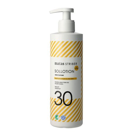 3 for 2 - Matas Striber Sollotion SPF 30 Uden Parfume 400 ml, Skincare, Solpleje, Solcreme