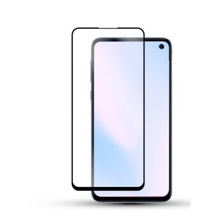 1-Pack SAMSUNG S10E Skærmbeskyttelse - Hærdet Glas 9H - Super kvalitet 3D