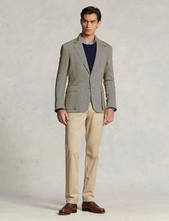 Polo Ralph Lauren Stretch Slim Fit Chino Pant - Beige - 38 x 34