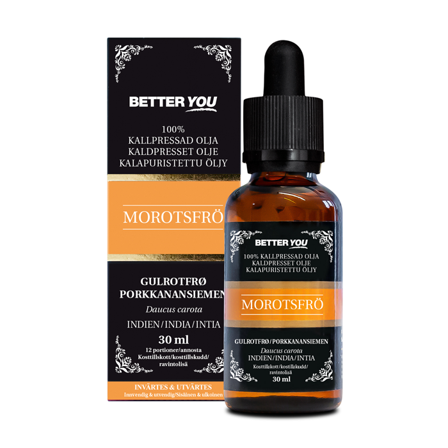 Better You Morotsfröolja Kallpressad 30 ml