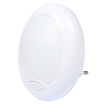 LED nattlampa med stickkontakt